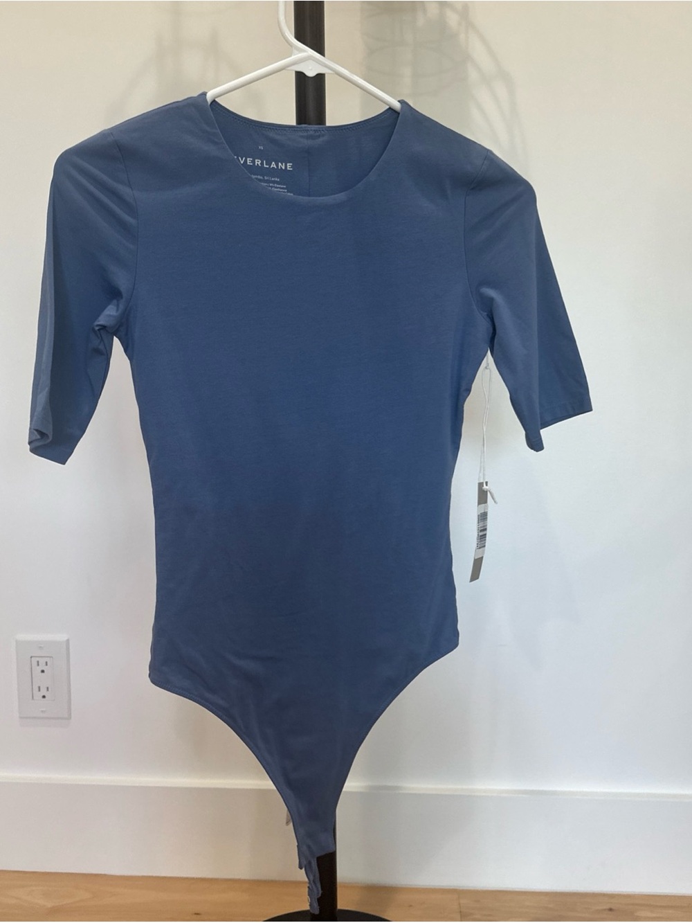 NWT Everlane Slate Blue One-Piece Bodysuit